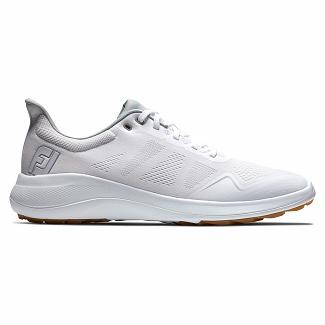 Scarpe Golf Footjoy Uomo Flex Spikeless Bianche Italia JVI528493